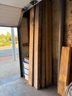 8 Houten balken 2400. X 20x 10 cm ., Doe-het-zelf en Bouw, Hout en Planken, Ophalen, Gebruikt, 50 mm of meer, 200 tot 250 cm
