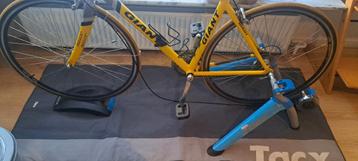 Racefiets op rollen  beschikbaar voor biedingen