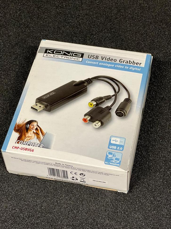 USB Video Grabber NIEUW, Computers en Software, Pc- en Netwerkkabels, Nieuw, Ophalen of Verzenden