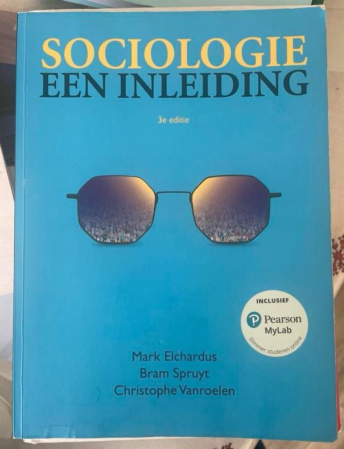 Sociologie, een inleiding, 3e editie met MyLab NL toegangsco, Boeken, Schoolboeken, Zo goed als nieuw, Nederlands, Ophalen