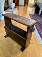 Houten tijdschriftenbak, Huis en Inrichting, Woonaccessoires | Krantenbakken en Lectuurbakken, Ophalen, Gebruikt