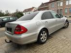 MERCEDES-BENZ ÉLÉGANCE E220cdi automaat 2003, Auto's, Mercedes-Benz, Te koop, Airconditioning, Zilver of Grijs, 2199 cc