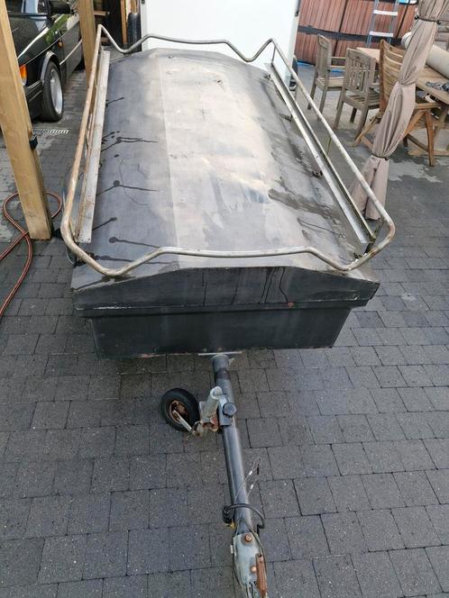 Gesloten stalen Saris aanhangwagen, Auto diversen, Aanhangers en Bagagewagens, Gebruikt, Ophalen