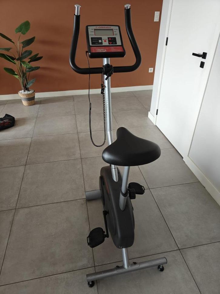 hometrainer, Sport en Fitness, Fitnessapparatuur, Gebruikt, Hometrainer, Metaal, Ophalen