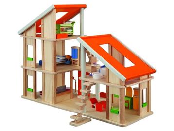 Maison de poupées chalet avec meubles PlanToys 77141 beschikbaar voor biedingen