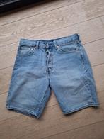 Levi Strauss 501 jeans short W31, Kleding | Heren, Spijkerbroeken en Jeans, Blauw, W32 (confectie 46) of kleiner, Ophalen of Verzenden
