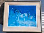 lithographie epreuve d artiste licorne signe salvador dali, Ophalen of Verzenden