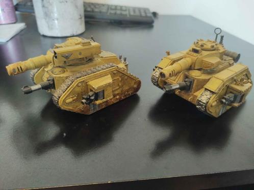 Leman Russ tanks, Hobby en Vrije tijd, Wargaming, Gebruikt, Warhammer 40000, Figuurtje(s), Ophalen of Verzenden