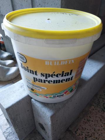 8 seaux de joints spécial parement neufs, Enlèvement ou Envoi, Neuf, Gris