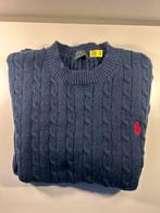 Ralph lauren cableknit sweater, Kleding | Heren, Maat 52/54 (L), Blauw, Ophalen of Verzenden, Polo Ralph Lauren