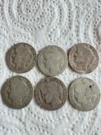 50 Centimes en argent, Monnaie en vrac, Argent, France