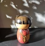 Prachtige "School Girl" Kokeshi van Usaburo, Verzenden