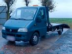 Fiat Ducato 2.8JTD dépanneuse 299000km, Stof, 4 cilinders, 2000 kg, Blauw