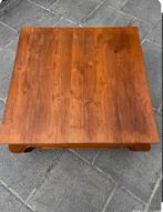 Superbe table basse de salon carré pin massif dans son jus, Enlèvement, Comme neuf, Carré, Pin