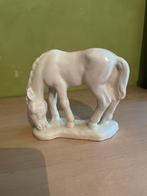Vintage beeldje grazend paard, Enlèvement ou Envoi