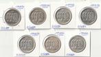 7X100 FR1948 VL+FR+1949 VL+FR+50 FR+51 VL+1954 FR, Ophalen of Verzenden, Zilver, Zilver