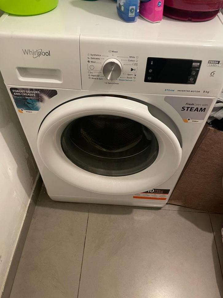 Lave linge, Electroménager, Lave-linge, Utilisé, 6 à 8 kg, Classe énergétique A ou plus économe, Enlèvement