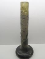 Vase ancien camée en verre art nouveau Emile Gallé, Envoi