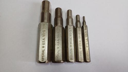 SET Optromppennen Imperial, Doe-het-zelf en Bouw, Gereedschap | Handgereedschap, Zo goed als nieuw, Ophalen of Verzenden
