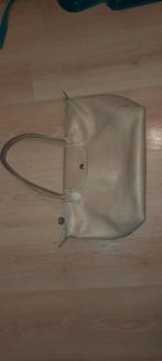 sac longchamp, Beige, Cuir, Enlèvement ou Envoi