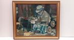 JACQUES GEUENS (1910-1991) schilderij, Antiek en Kunst, Kunst | Schilderijen | Klassiek, Ophalen of Verzenden
