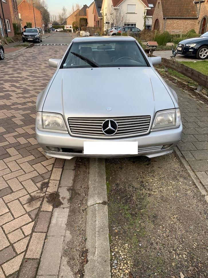 Mercedes 280 SL - 1995 - Handgeschakelde versnellingsbak, Auto's, Mercedes-Benz, Particulier, SL, ABS, Airbags, Airconditioning