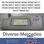 Zonneklep Mercedes W176 W246 W204 W205 W212 W207 W117 W156 >, Auto-onderdelen, Interieur en Bekleding, Ophalen of Verzenden, Gebruikt