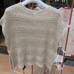Debardeur bruin lurex Antonelli mt 40-42 (S), Maat 38/40 (M), Bruin, Ophalen of Verzenden, Antonelli
