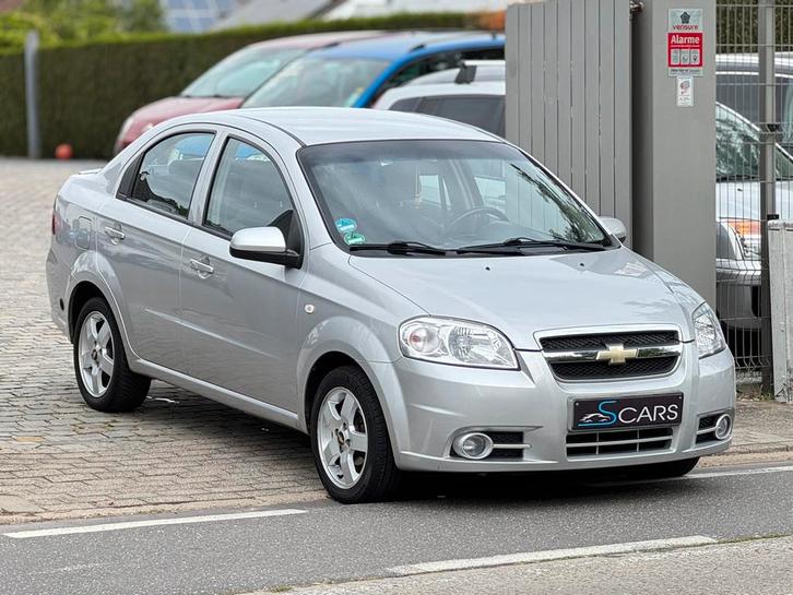 Chevrolet Aveo 1.4i + Lpg ** Automaat ** 108.000 km **, Autos, Chevrolet, Entreprise, Achat, Aveo, ABS, LPG, Euro 4, Automatique