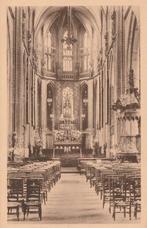 HALLE - Binnenzicht Kerk  Altaar, Verzamelen, Postkaarten | België, Ongelopen, Vlaams-Brabant, Verzenden