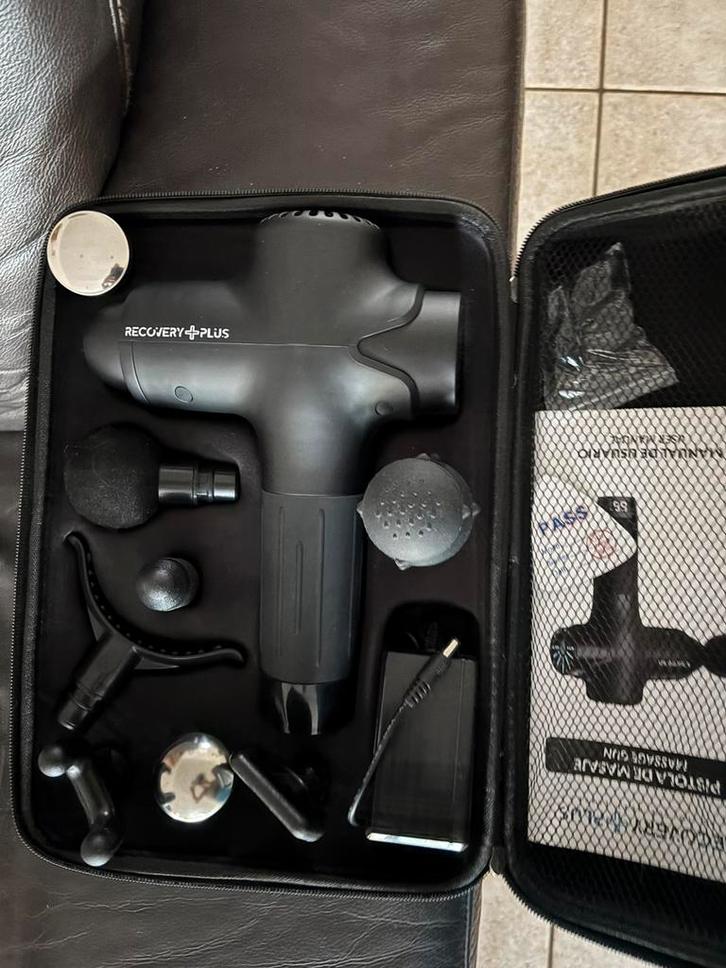 Recovery Plus Pro G2 massagepistool, Sport en Fitness, Massageproducten, Zo goed als nieuw, Ophalen of Verzenden