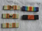 5 barres dont 2 avec ancres marines, Marine, Enlèvement ou Envoi, Ruban, Médaille ou Ailes