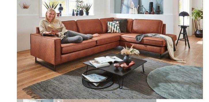 Canapé d’angle Pinto neuf – style industriel, Maison & Meubles, Canapés | Salons, Neuf, Banc d'angle, Quatre personnes ou plus