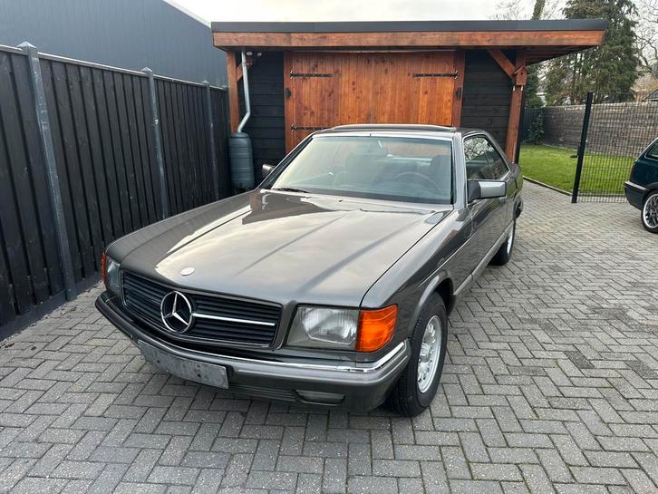 Mercedes-Benz S klasse 380 sec 1984, Autos, Mercedes-Benz, Particulier, Classe S, Essence, Coupé, 3 portes, Automatique, Argent ou Gris