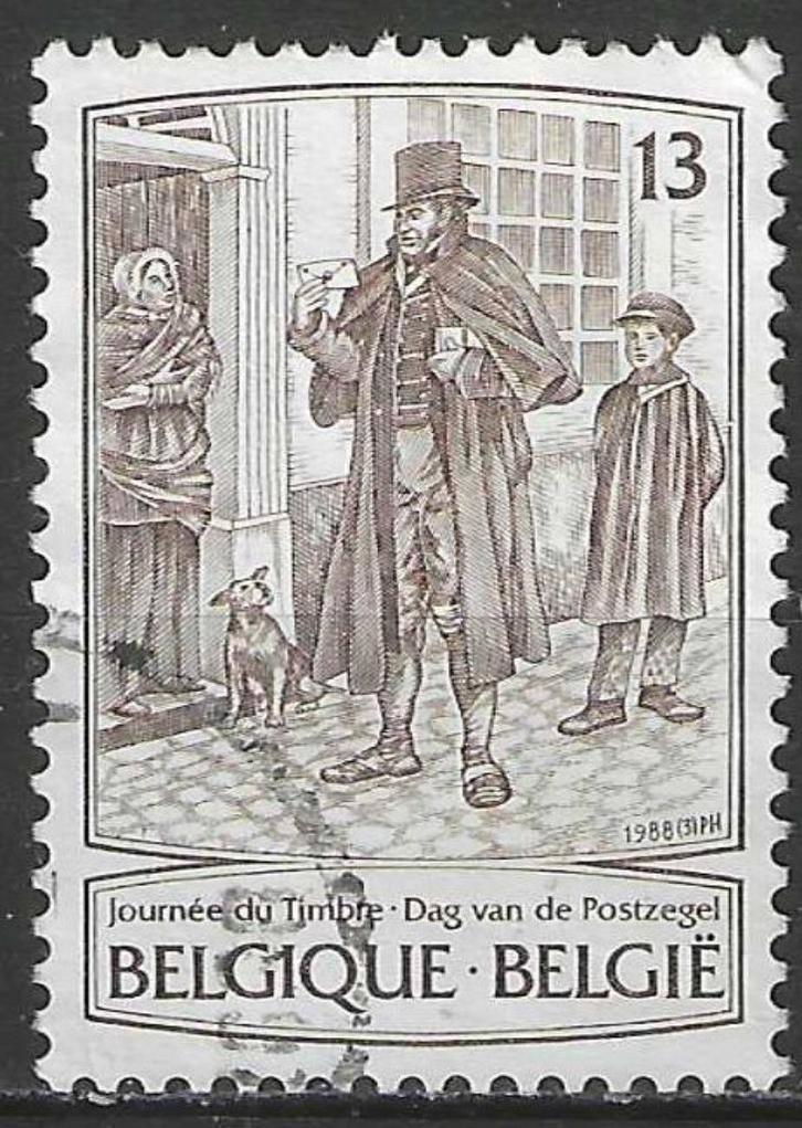 Belgie 1992 - Yvert/OBP 2279 - Dag van de Postzegel (ST), Postzegels en Munten, Postzegels | Europa | België, Kunst, Gestempeld