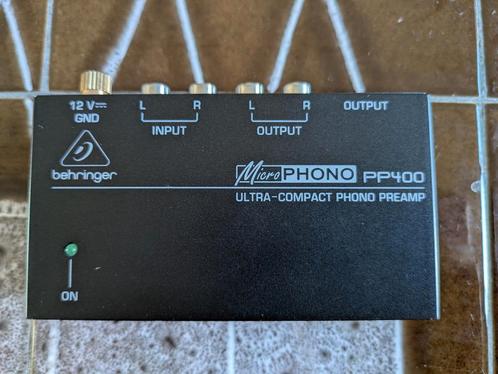 Behringer Microphono PP400, Audio, Tv en Foto, Versterkers en Ontvangers, Zo goed als nieuw, Ophalen of Verzenden