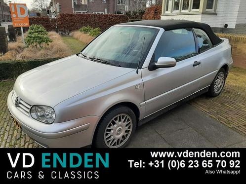 Volkswagen Golf Cabriolet 2.0 Aut. - 2001, Auto's, Volkswagen, Bedrijf, Te koop, Golf, Airbags, Alarm, Boordcomputer, Centrale vergrendeling