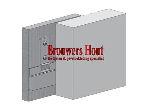 Blind ophangsysteem voor houten luiken of vensters., Doe-het-zelf en Bouw, IJzerwaren en Bevestigingsmiddelen, Schroeven, Ophalen of Verzenden
