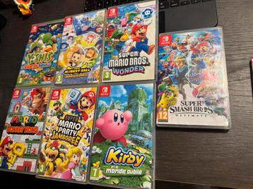 Nintendo switch games beschikbaar voor biedingen