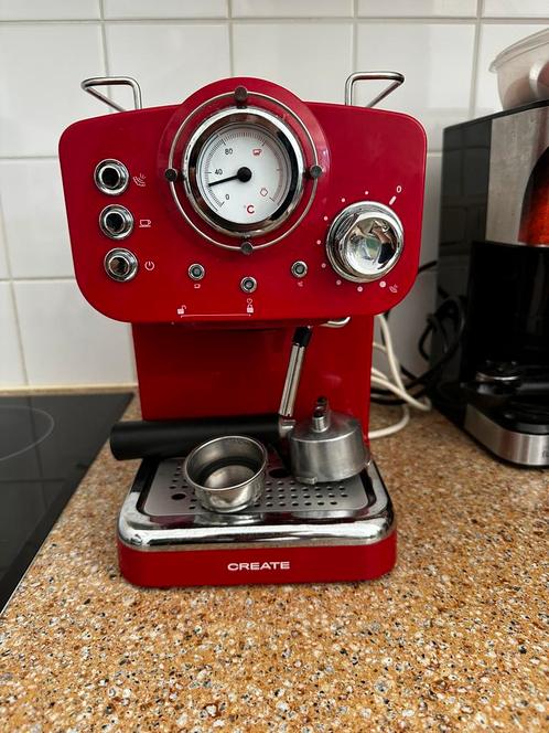 Machine à café expresso CREATE Thera Retro, Elektronische apparatuur, Koffiezetapparaten, Ophalen