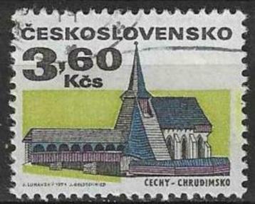 Tsjechoslowakije 1971 - Yvert 1835 - Oude gebouwen  (ST)