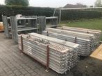100m2 stelling met 40 ijzeren vloeren!, Doe-het-zelf en Bouw, Steigers, Ophalen, Zo goed als nieuw, Gevelsteiger, 5 meter of hoger