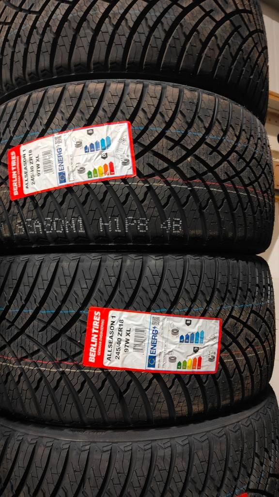 245/40 zr18 allseasons 100€ per stuk met montage en balancer, Auto-onderdelen, Besturing, Ophalen