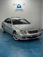 Mercedes-Benz CLK 200 compressor, Auto's, Zwart, 4 cilinders, Leder, Bedrijf