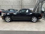 Mazda MX5 1.6I NB FL, Leder, Gekeurd, Garantie, Auto's, Achterwielaandrijving, Zwart, 4 cilinders, Cabriolet