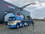 Volvo FM 480 8x4 Hiab 800 E-7 + Fly Jib, Winch (bj 2006), Automaat, Achterwielaandrijving, Blauw, Diesel