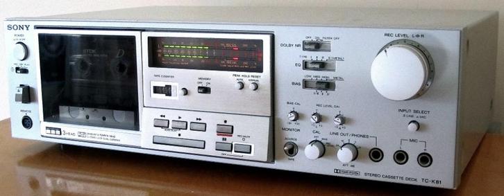 Sony TC-K81, Audio, Tv en Foto, Cassettedecks, Sony, Ophalen