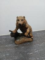 Franklin mint "wildlife preservation" Grizzlybeer, Verzamelen, Ophalen of Verzenden