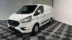 Ford TRANSIT CUSTOM 2.0 TDCi bj. 2019 GEKEURD Euro 6, 4 deurs, Stof, Gebruikt, Wit