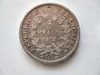 Pièces monnaie 5 francs français, Postzegels en Munten, Frankrijk, Losse munt, Zilver